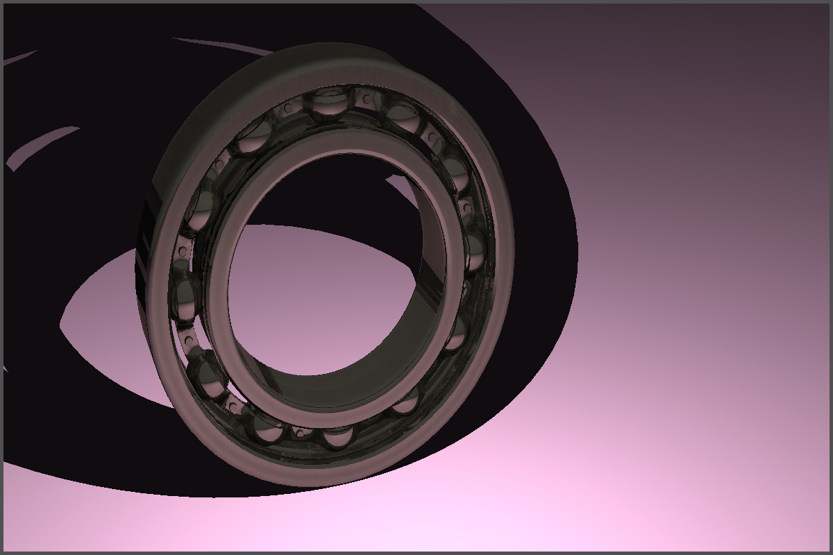 Ballbearing with Textures test