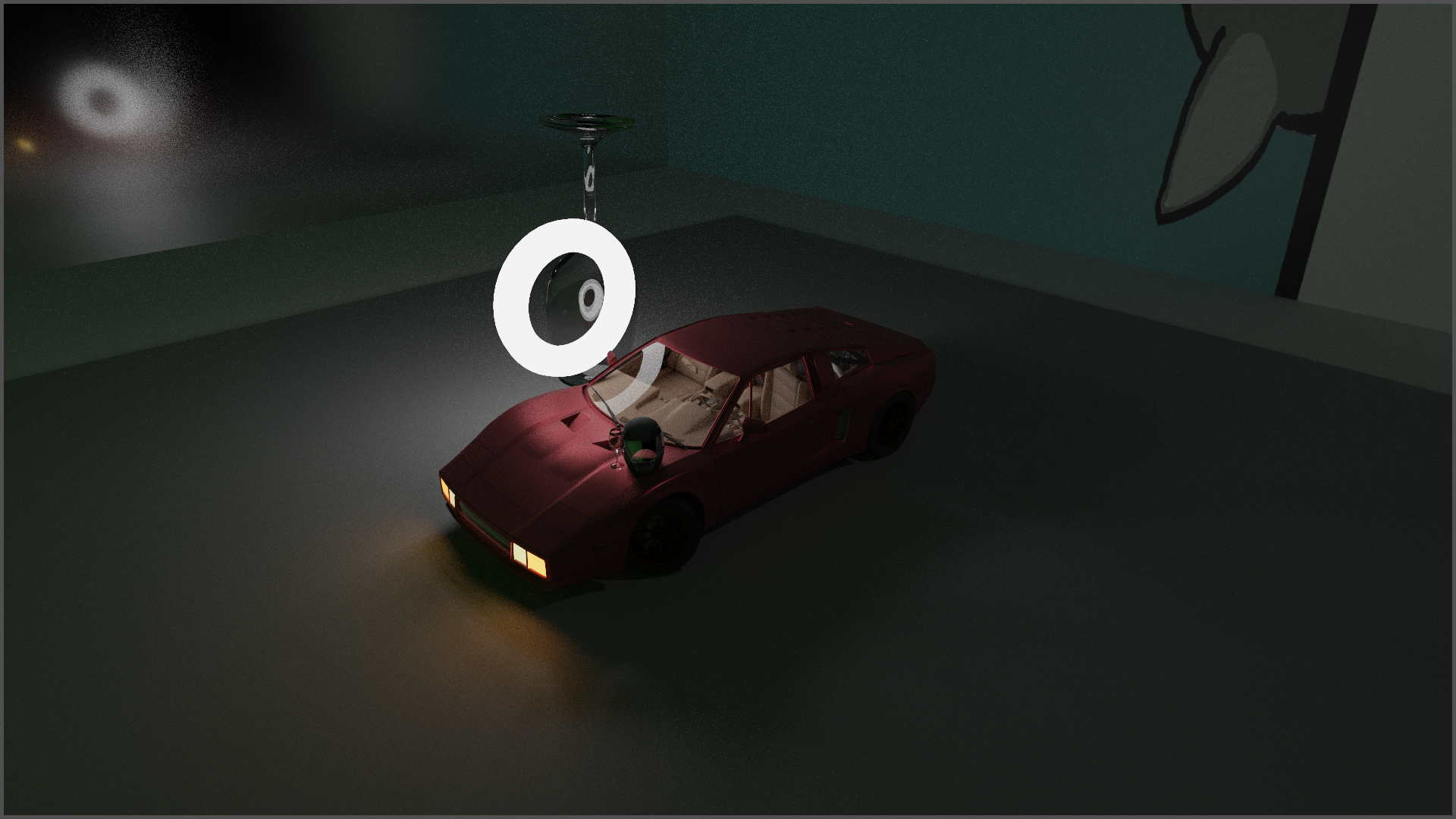 Comp bolide mirror